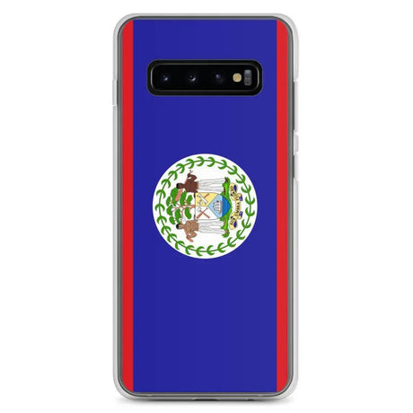 Coque téléphone drapeau du belize - pixelforma