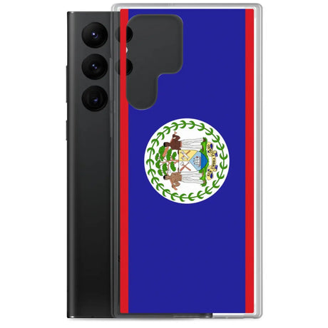 Coque téléphone drapeau du belize - pixelforma