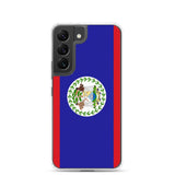 Coque téléphone drapeau du belize - pixelforma