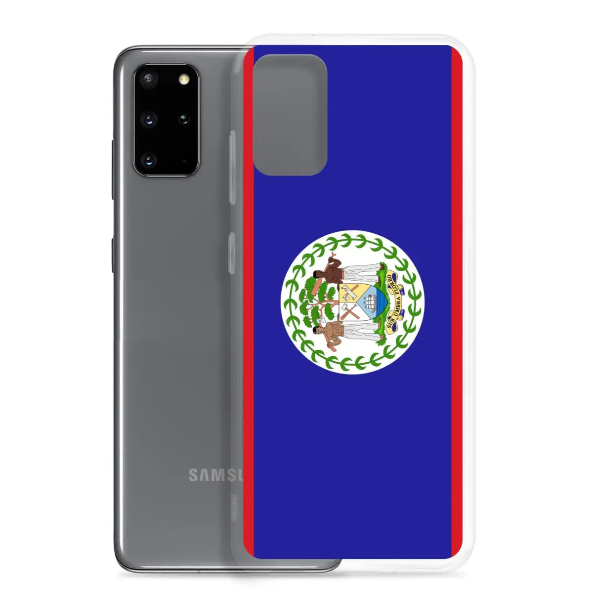Coque téléphone drapeau du belize - pixelforma