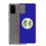Coque téléphone drapeau du belize - pixelforma