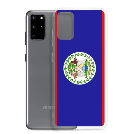 Coque téléphone drapeau du belize - pixelforma