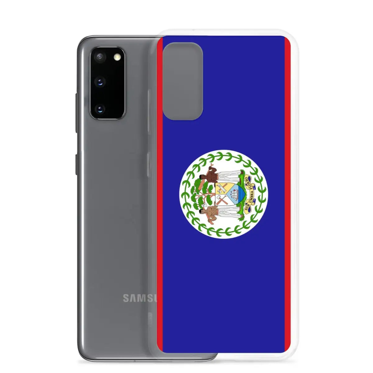 Coque téléphone drapeau du belize - pixelforma