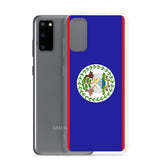 Coque téléphone drapeau du belize - pixelforma