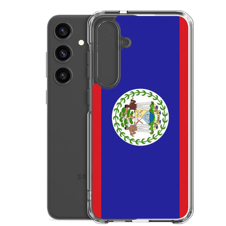 Coque téléphone drapeau du belize - pixelforma
