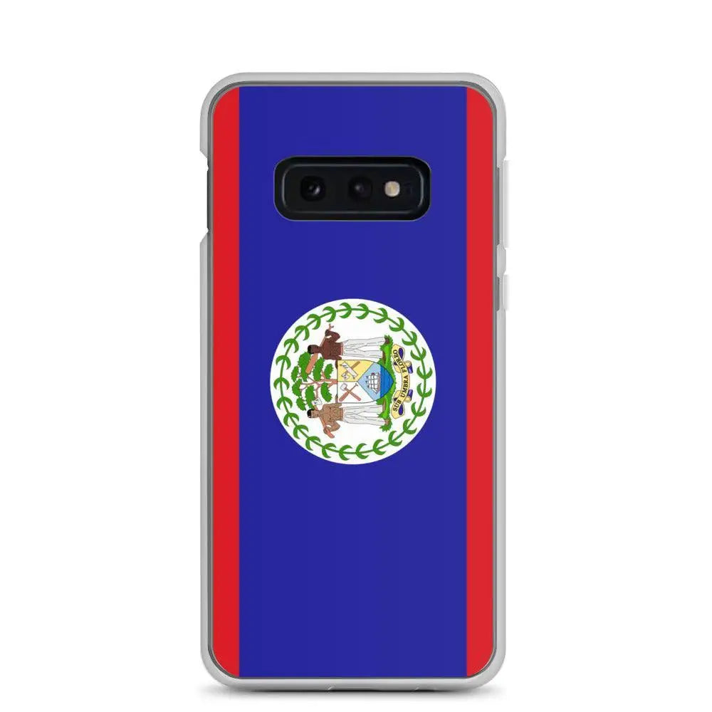 Coque téléphone drapeau du belize - pixelforma
