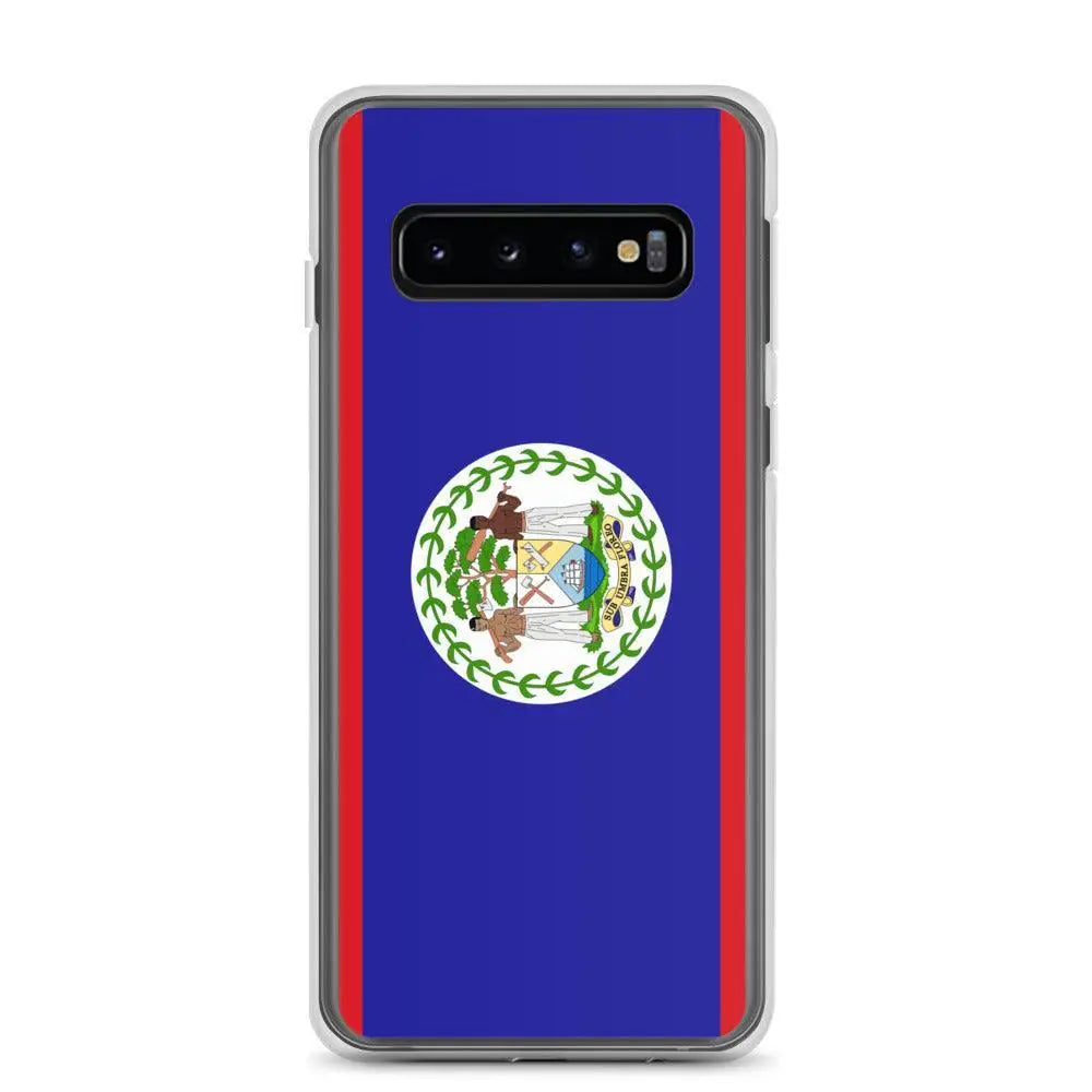 Coque téléphone drapeau du belize - pixelforma