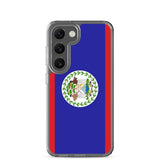 Coque téléphone drapeau du belize - pixelforma