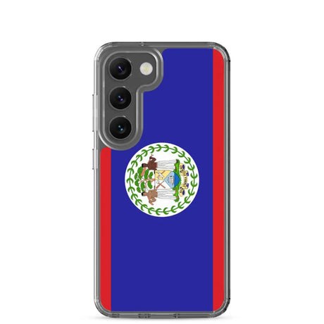 Coque téléphone drapeau du belize - pixelforma