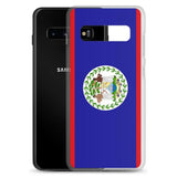 Coque téléphone drapeau du belize - pixelforma