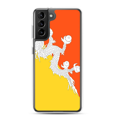 Coque Téléphone Drapeau du Bhoutan - Pixelforma