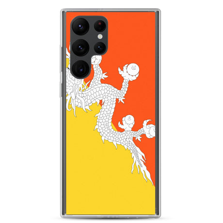 Coque Téléphone Drapeau du Bhoutan - Pixelforma