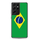 Coque Téléphone Drapeau du Brésil - Pixelforma