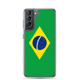 Coque Téléphone Drapeau du Brésil - Pixelforma