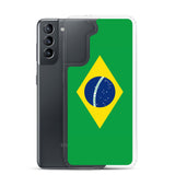 Coque Téléphone Drapeau du Brésil - Pixelforma