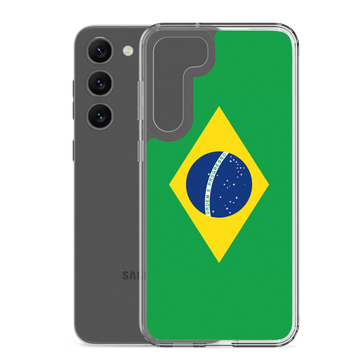 Coque Téléphone Drapeau du Brésil - Pixelforma