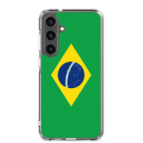 Coque Téléphone Drapeau du Brésil - Pixelforma