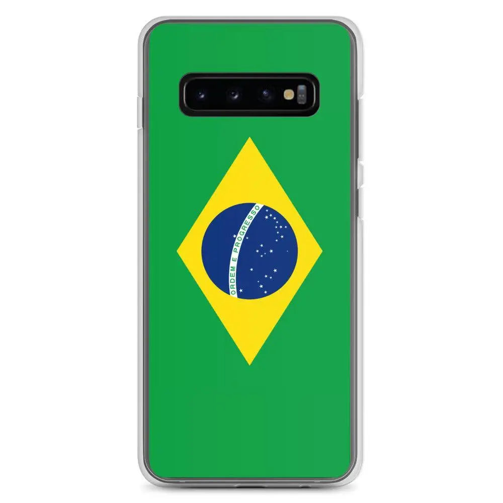 Coque Téléphone Drapeau du Brésil - Pixelforma 