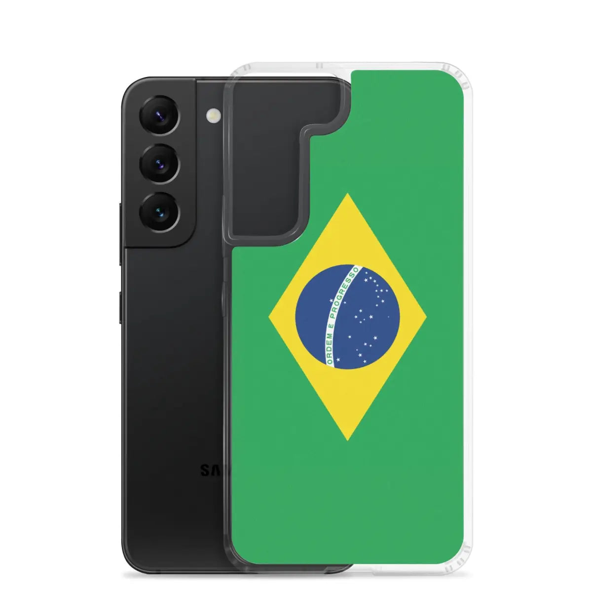 Coque Téléphone Drapeau du Brésil - Pixelforma 