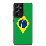 Coque Téléphone Drapeau du Brésil - Pixelforma 