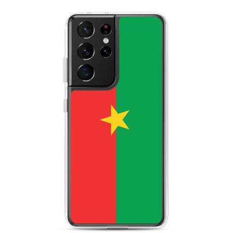 Coque Téléphone Drapeau du Burkina Faso - Pixelforma