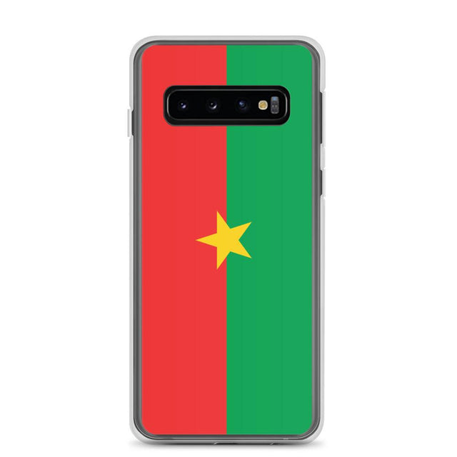 Coque Téléphone Drapeau du Burkina Faso - Pixelforma