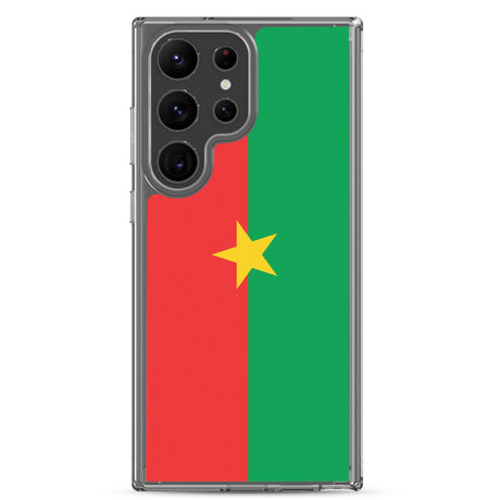 Coque Téléphone Drapeau du Burkina Faso - Pixelforma