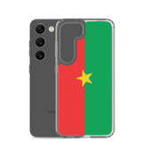 Coque Téléphone Drapeau du Burkina Faso - Pixelforma