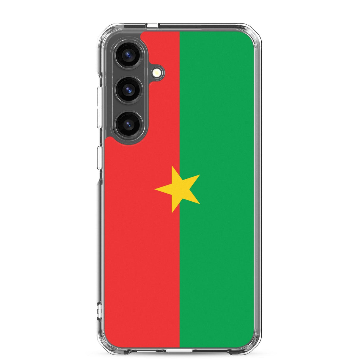 Coque Téléphone Drapeau du Burkina Faso - Pixelforma