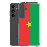 Coque Téléphone Drapeau du Burkina Faso - Pixelforma