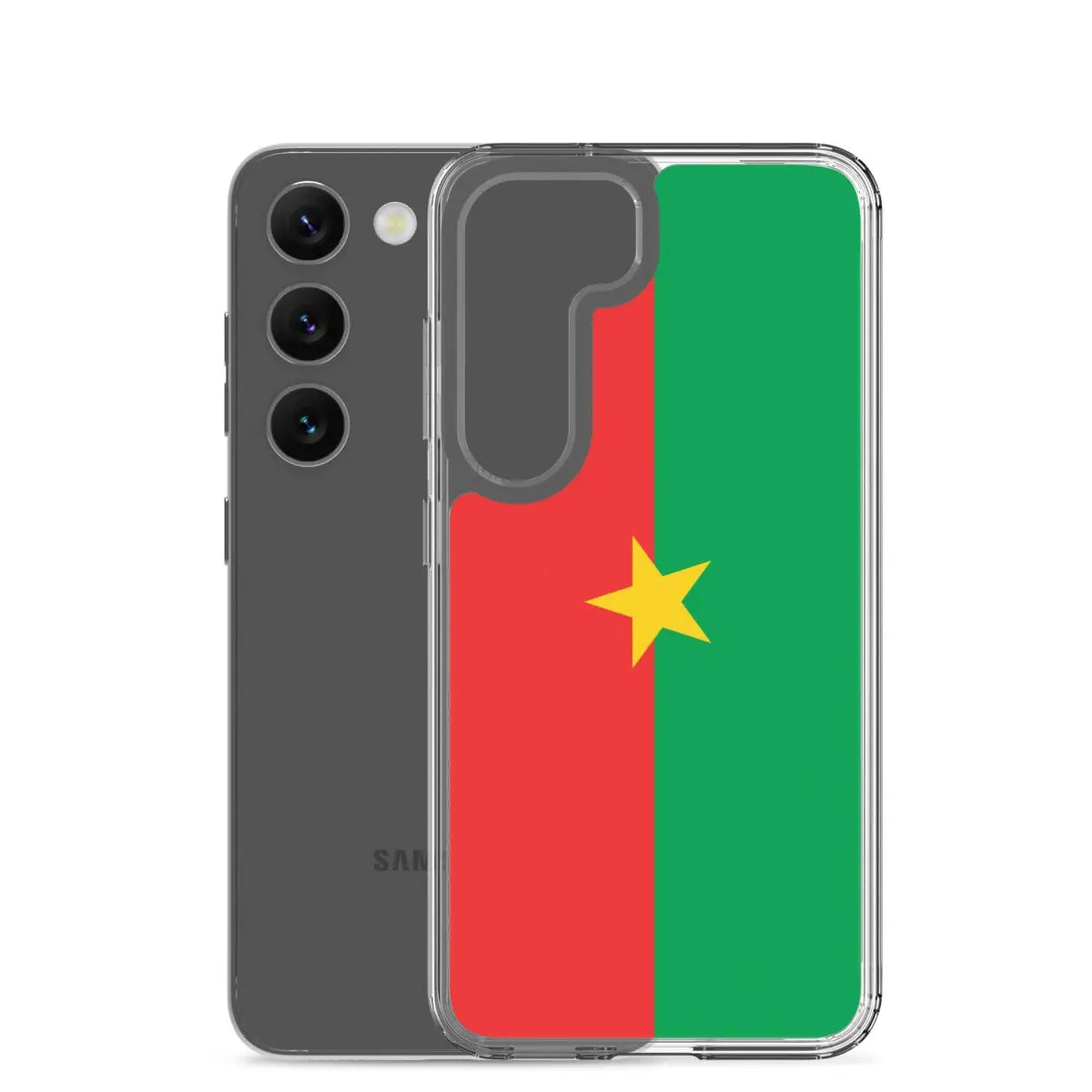 Coque Téléphone Drapeau du Burkina Faso - Pixelforma 