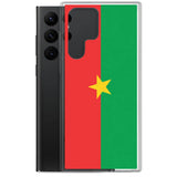 Coque Téléphone Drapeau du Burkina Faso - Pixelforma 