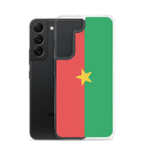 Coque Téléphone Drapeau du Burkina Faso - Pixelforma 