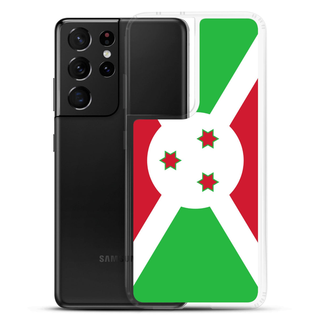 Coque Téléphone Drapeau du Burundi - Pixelforma