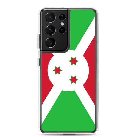 Coque téléphone drapeau du burundi - pixelforma