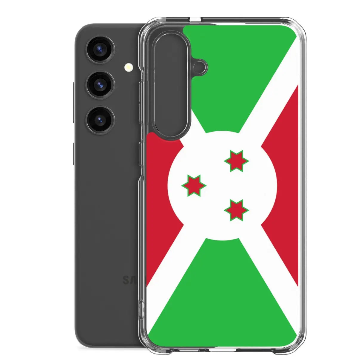 Coque téléphone drapeau du burundi - pixelforma