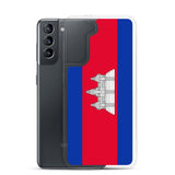 Coque Téléphone Drapeau du Cambodge - Pixelforma