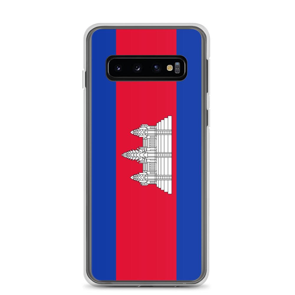 Coque Téléphone Drapeau du Cambodge - Pixelforma