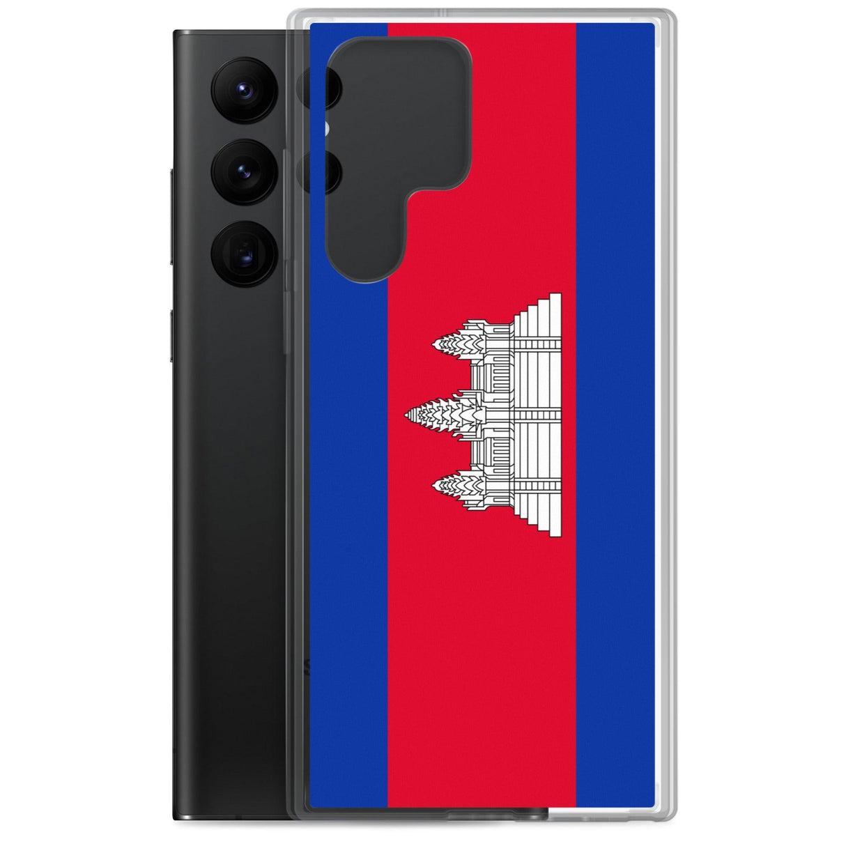 Coque Téléphone Drapeau du Cambodge - Pixelforma