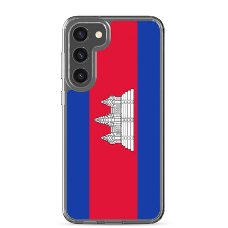 Coque Téléphone Drapeau du Cambodge - Pixelforma