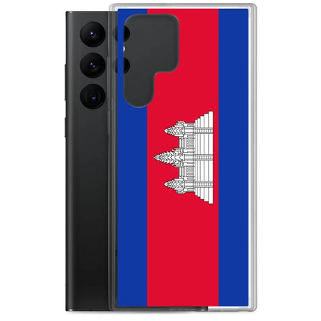 Coque Téléphone Drapeau du Cambodge - Pixelforma 