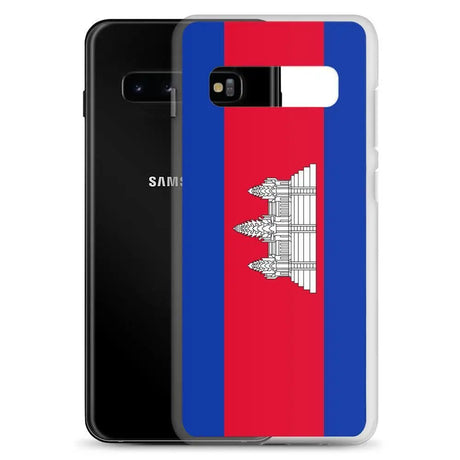 Coque Téléphone Drapeau du Cambodge - Pixelforma 