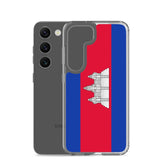 Coque Téléphone Drapeau du Cambodge - Pixelforma 