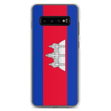 Coque Téléphone Drapeau du Cambodge - Pixelforma 