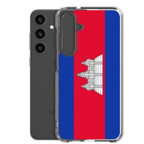 Coque Téléphone Drapeau du Cambodge - Pixelforma 