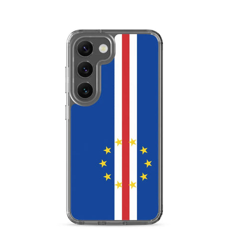 Coque téléphone drapeau du cap-vert - pixelforma