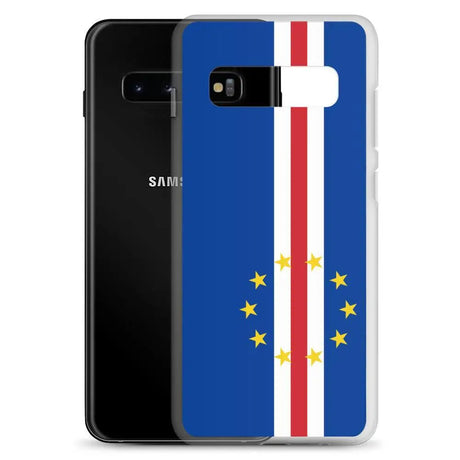 Coque téléphone drapeau du cap-vert - pixelforma