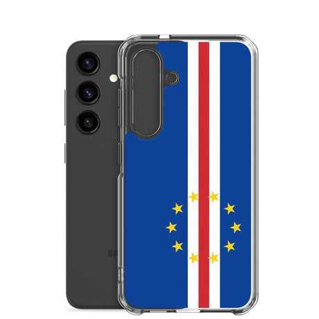 Coque téléphone drapeau du cap-vert - pixelforma