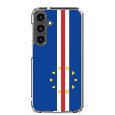Coque téléphone drapeau du cap-vert - pixelforma