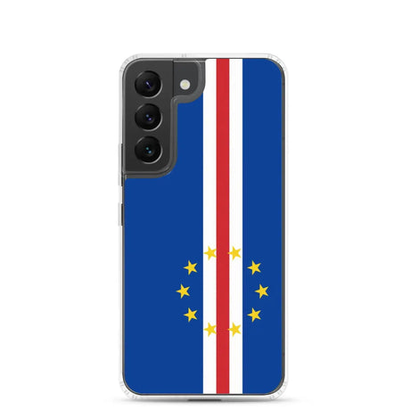 Coque téléphone drapeau du cap-vert - pixelforma